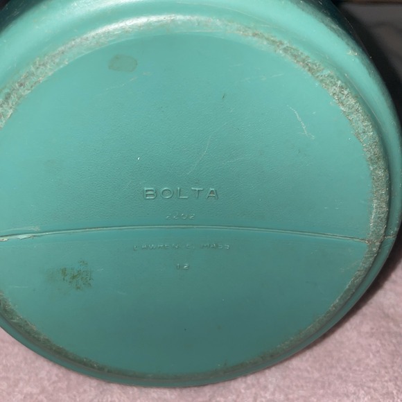Vintage BOLTA Restaurant Ware Water Pitcher Plastic Green Lawrence Mass - Picture 2 of 9